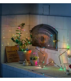 Konstsmide, guirlandes lumineuses de Noël Guirlande Lumineuse Avec Changement De Couleur, 50 Diodes Led Best