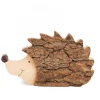 Waldfabrik, photophore en bois et étoile sapin de Noël Herisson En Bois, 14 Cm Discount