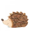 Waldfabrik, photophore en bois et étoile sapin de Noël Herisson En Bois, 11 Cm Outlet