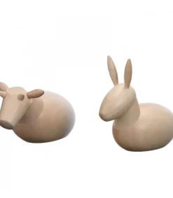 Schalling, crèche moderne L'Ane Et Le Boeuf, Animaux De La Crèche De Noël, 6 Cm Best