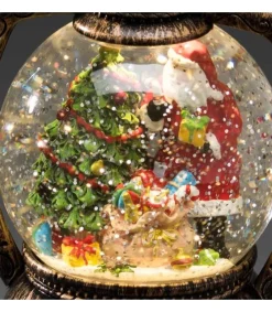 Konstsmide, guirlandes lumineuses de Noël Lanterne À Neige Boule A Led, Père Noël, 20 Cm Clearance