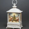 Konstsmide, guirlandes lumineuses de Noël Lanterne De Noël Blanche, Village De Noël Avec Sapin Clearance