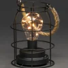 Konstsmide, guirlandes lumineuses de Noël Lanterne Lumineuse A Led En Metal, Ronde, 18 Cm Best