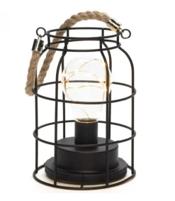 Konstsmide, guirlandes lumineuses de Noël Lanterne Lumineuse A Led En Metal, Ronde, 18 Cm Best