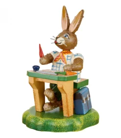 Hubrig, figurines pour enfant Lapin De Paques En Bois Ecolier Intelligent Sale