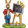 Hubrig, figurines pour enfant Lapin De Paques En Bois Professeur De Maths Online