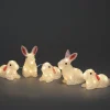 Konstsmide, guirlandes lumineuses de Noël Lapins Lumineux 14 Cm En Acrylique, 40 Diodes Blanc Chaud Best