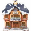 Hubrig, figurines pour enfant Maison Eclairee Pour Figurine De Noël Miniature Winterkinder, L'Ecole Du Village Best