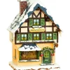 Hubrig, figurines pour enfant Maison Eclairee Pour Figurine De Noël Miniature Winterkinder, La Patisserie Hot