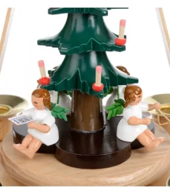 Richard Glasser, Pyramides de Noël allemandes Manège De Noël, Anges Musiciens Autour Du Sapin Clearance