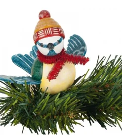 Hubrig, figurines pour enfant Oiseau Décoratif A Clipser Sur Branche, Mesange Hot