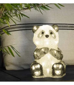 Konstsmide, guirlandes lumineuses de Noël Panda Lumineux Led 27 Cm En Acrylique, 40 Diodes Blanc Chaud Clearance