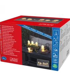 Konstsmide, guirlandes lumineuses de Noël Pandas Lumineux En Acrylique Led, Lot De 5, 11,5 Cm Online