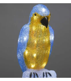 Konstsmide, guirlandes lumineuses de Noël Perroquet Lumineux 50 Cm En Acrylique, 48 Diodes Blanc Chaud New