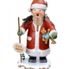Hubrig, figurines pour enfant Personnage Brule-Encens Père Noël Clearance