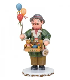 Hubrig, figurines pour enfant Personnage Porte Encens Vendeur De Ballons Sale