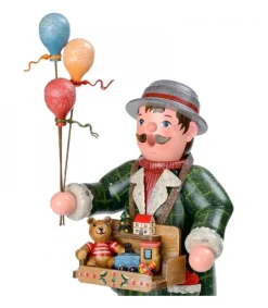 Hubrig, figurines pour enfant Personnage Porte Encens Vendeur De Ballons Sale