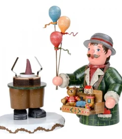 Hubrig, figurines pour enfant Personnage Porte Encens Vendeur De Ballons Sale