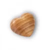 Waldfabrik, photophore en bois et étoile sapin de Noël Petit Coeur En Bois, 4 Cm