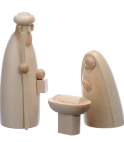 Schalling, crèche moderne Petit Jesus, Joseph, Marie Pour Crèche De Noël, 6 Cm