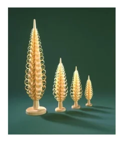 Richard Glasser, Pyramides de Noël allemandes Petit Sapin Noël Bois Sculpte, 8 Cm Clearance