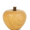 Waldfabrik, photophore en bois et étoile sapin de Noël Petite Pomme En Bois Poli, 4 Cm Outlet