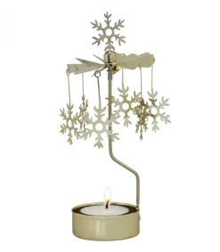 Pluto Produkter, déco de Noël Scandinave Photophore Noël Flocons De Neige Dores Sale
