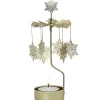 Pluto Produkter, déco de Noël Scandinave Photophore Noël Flocons Dores Sale