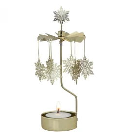 Pluto Produkter, déco de Noël Scandinave Photophore Noël Flocons Dores Sale