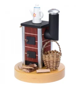 Richard Glasser, Pyramides de Noël allemandes Poele A Bois Brule-Encens Sale