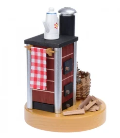 Richard Glasser, Pyramides de Noël allemandes Poele A Bois Brule-Encens Sale