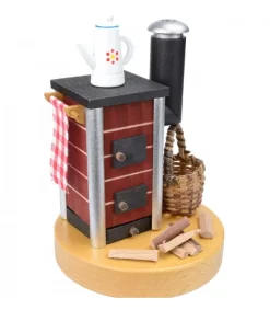 Richard Glasser, Pyramides de Noël allemandes Poele A Bois Brule-Encens Sale