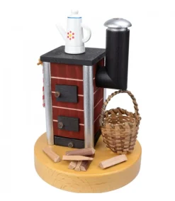 Richard Glasser, Pyramides de Noël allemandes Poele A Bois Brule-Encens Sale