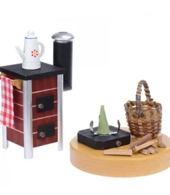 Richard Glasser, Pyramides de Noël allemandes Poele A Bois Brule-Encens Sale