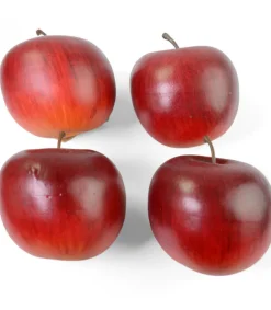 Riffelmacher et Weinberger Pomme Décorative Rouge Fonce, 6,5 Cm