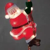 Konstsmide, guirlandes lumineuses de Noël Père Noël Lumineux Grimpeur Sur Une Corde Hot