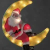 Konstsmide, guirlandes lumineuses de Noël Père Noël Lumineux Sur La Lune Discount