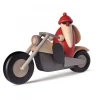Köhler, Père Noël en bois Père Noël Rouge A Moto Online