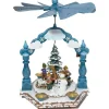 Hubrig, figurines pour enfant Pyramide A Bougies Winterkinder Enfants Dans LÀ Neige Clearance