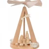 Schalling, crèche moderne Pyramide De Noël Bois Au Design Moderne Outlet