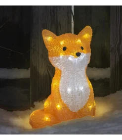 Konstsmide, guirlandes lumineuses de Noël Renard Lumineux A Led En Acrylique, 27 Cm Sale