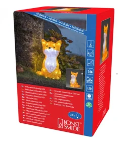Konstsmide, guirlandes lumineuses de Noël Renard Lumineux A Led En Acrylique, 27 Cm Sale