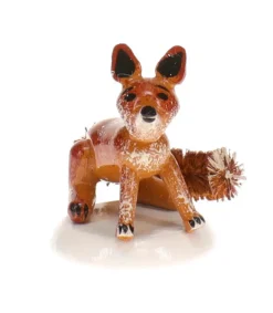 Hubrig, figurines pour enfant Renard, Village De Noël Miniature Online