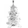 Pluto Produkter, déco de Noël Scandinave Sapin De Noël Design, Metal Argente, 12 Cm Hot