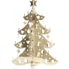Pluto Produkter, déco de Noël Scandinave Sapin De Noël Dore Moderne En Metal, 12 Cm Best