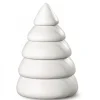 Köhler, Père Noël en bois Sapin Design Blanc, 11,5 Cm Discount