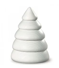 Köhler, Père Noël en bois Sapin Design Blanc, 9,5 Cm Hot