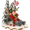 Hubrig, figurines pour enfant Skieur Au Repos - Village De Noël Miniature