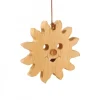 Waldfabrik, photophore en bois et étoile sapin de Noël Soleil A Suspendre En Bois De Chene 12 Cm Hot
