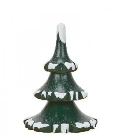 Hubrig, figurines pour enfant Village De Noël Miniature, 2 Sapins 6 Cm Best